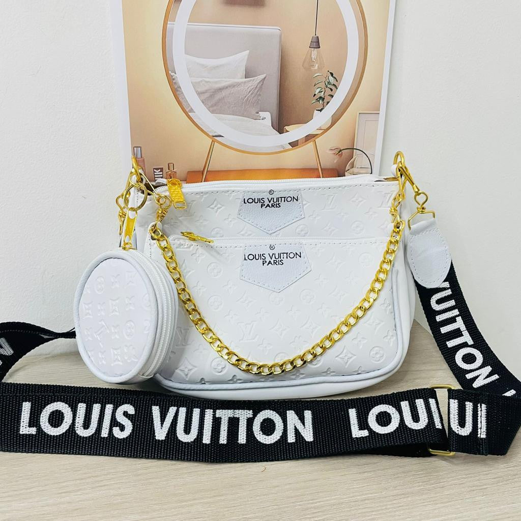 RIÑONERA Louis Vuitton SET POR 3
