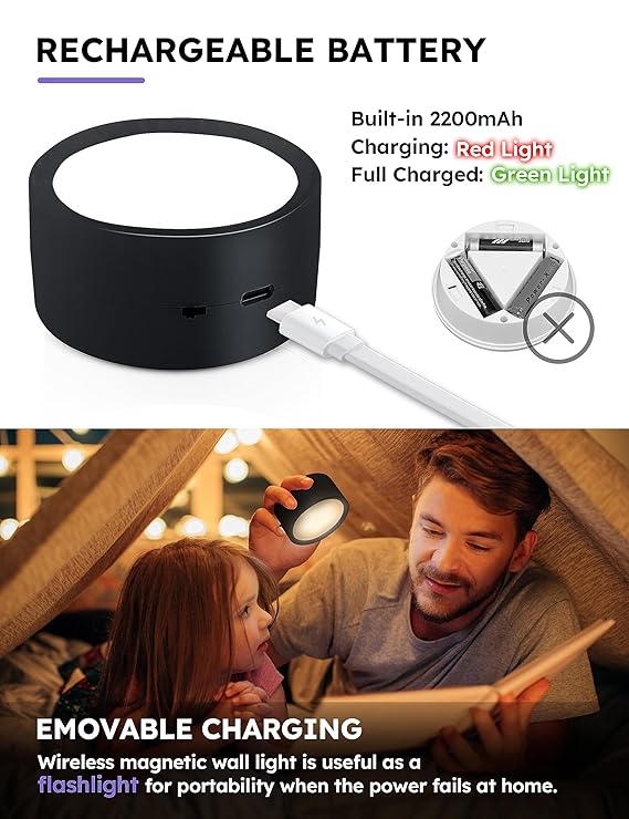 Lámpara LED Recargable Con Control