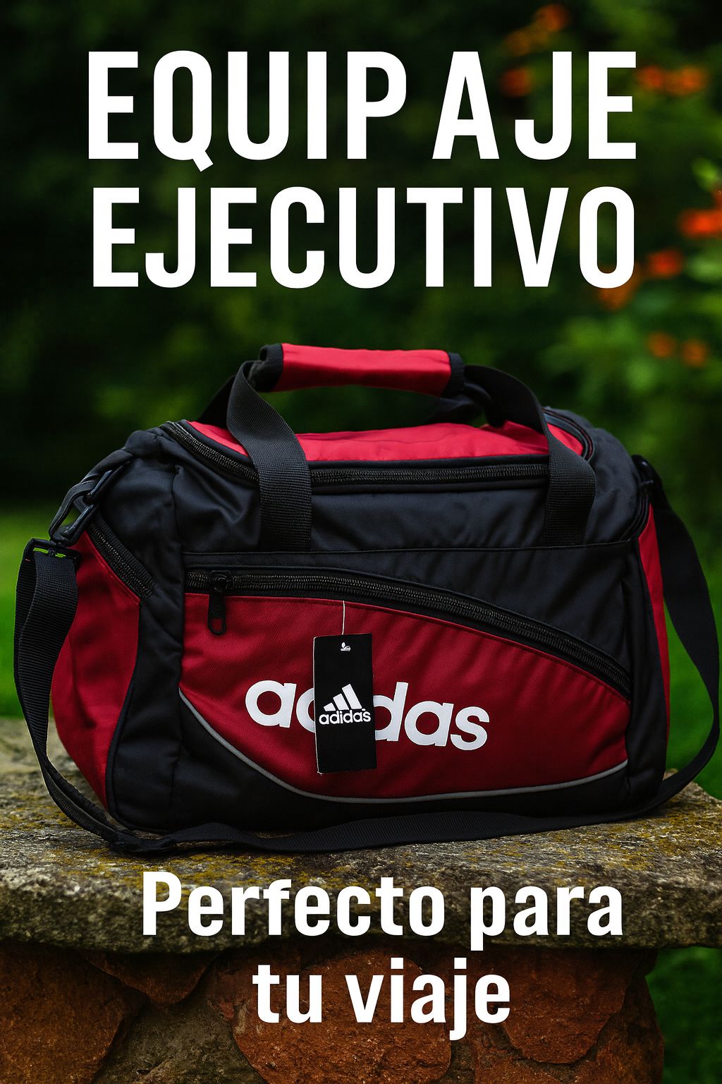 GUAYERA VIAJERA ADIDAS 53X 35CM mediana