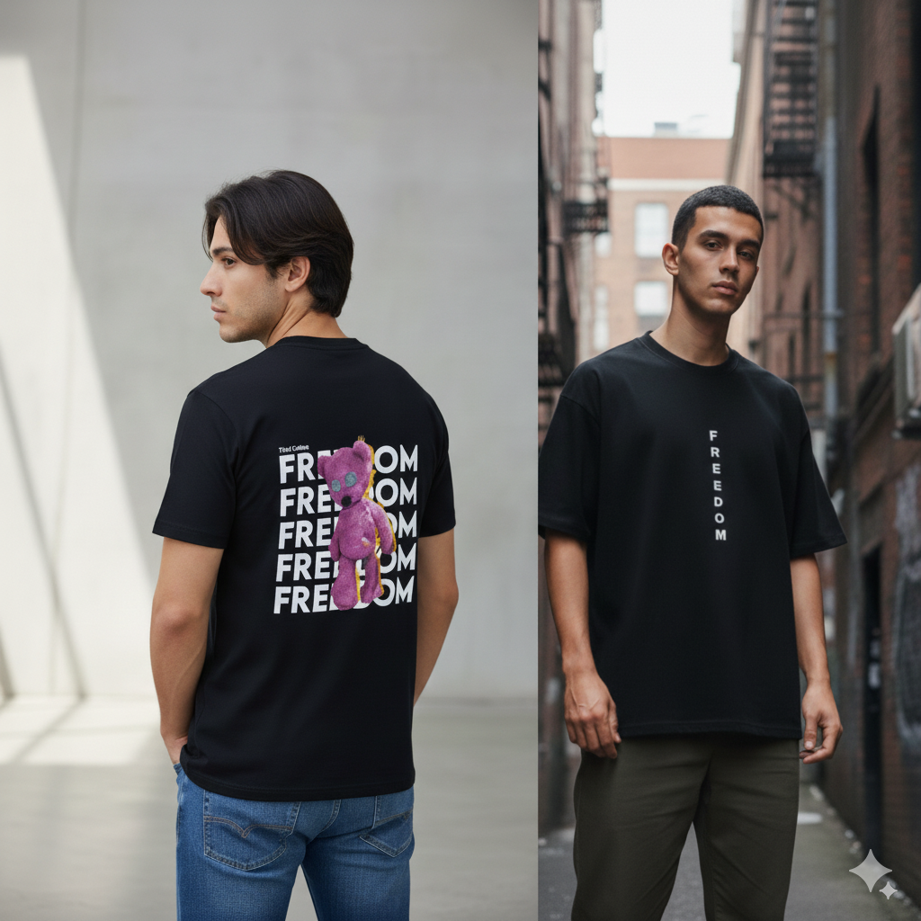 Camisetas graficas oversize - 1107961
