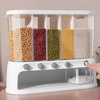 Dispensador de granos de cocina