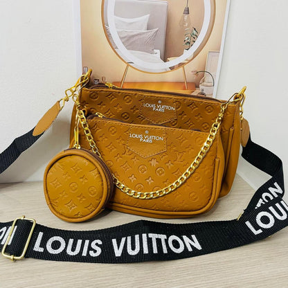 RIÑONERA Louis Vuitton  SET POR 3