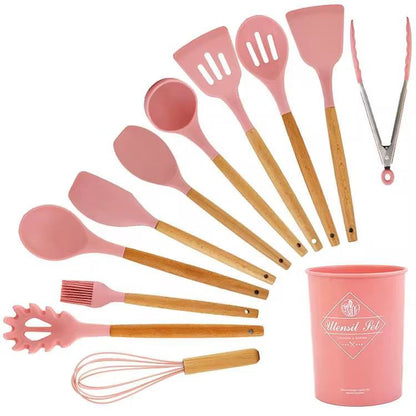 Set De Utensilios De Cocina 12 Piezas