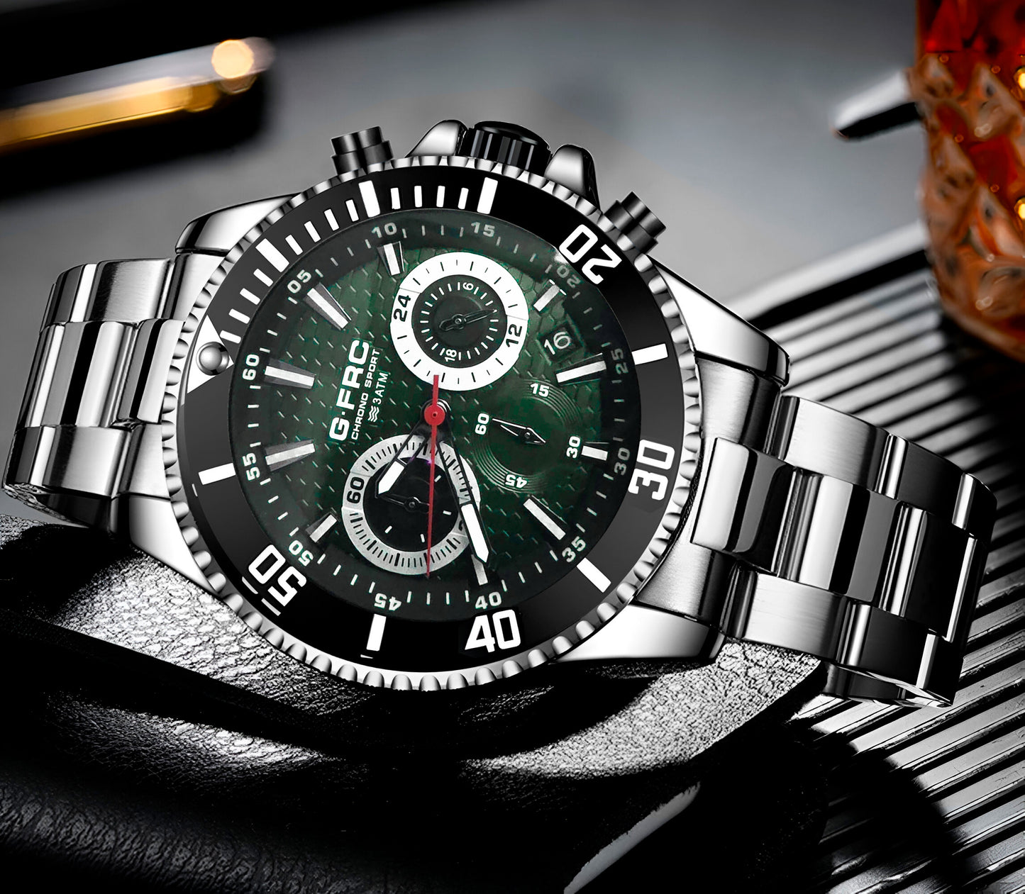 Reloj G-force H4232g Cronografo Funciona
