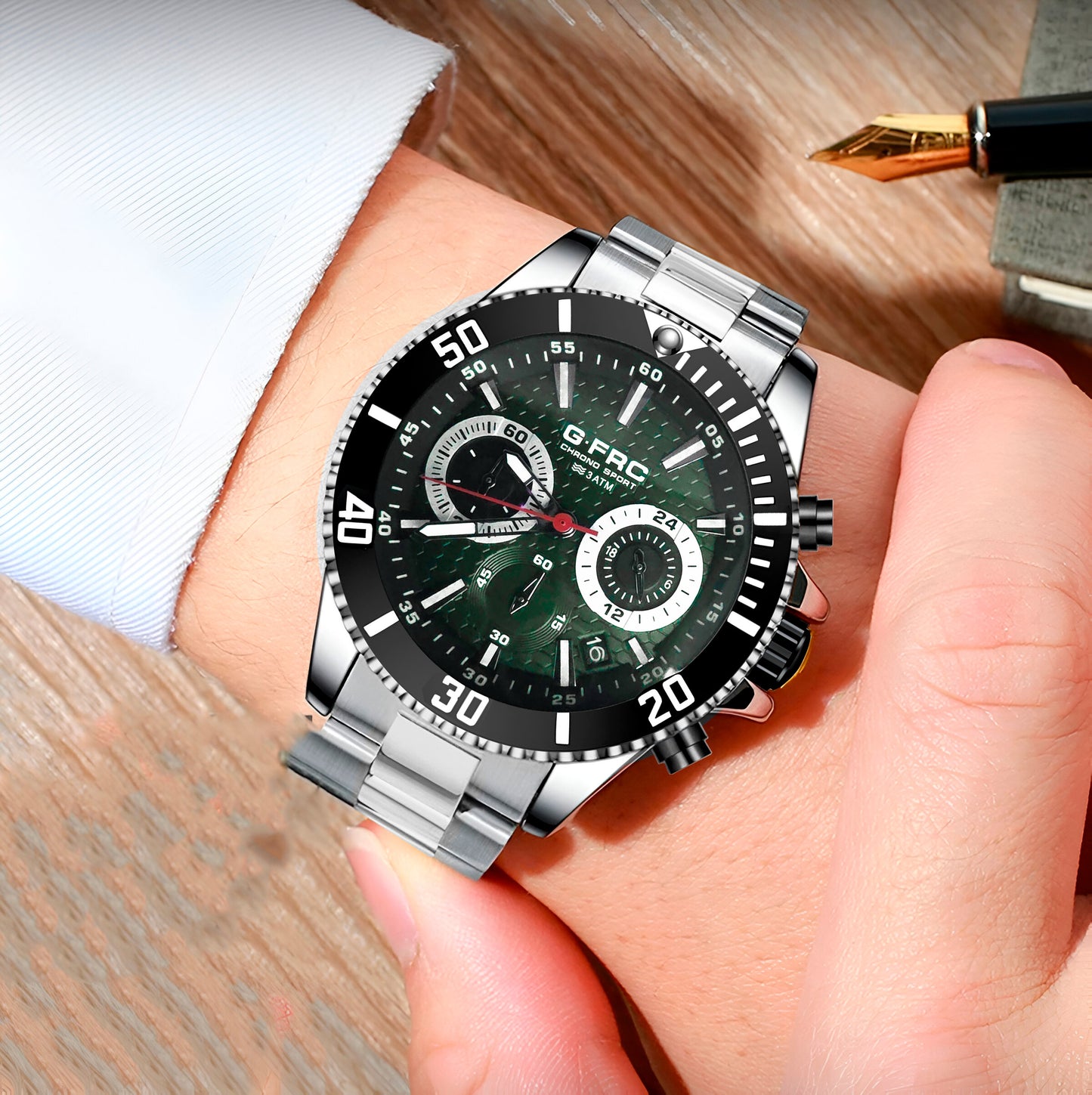 Reloj G-force H4232g Cronografo Funciona