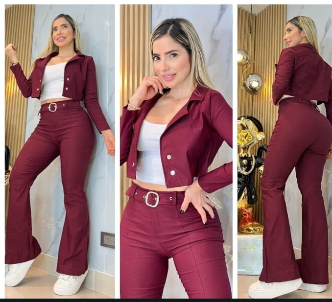 F1858 Set 3 piezas bota campana