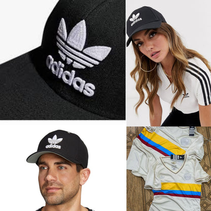 CAMISETA COL + GORRA IMPORTADA ADIDAS