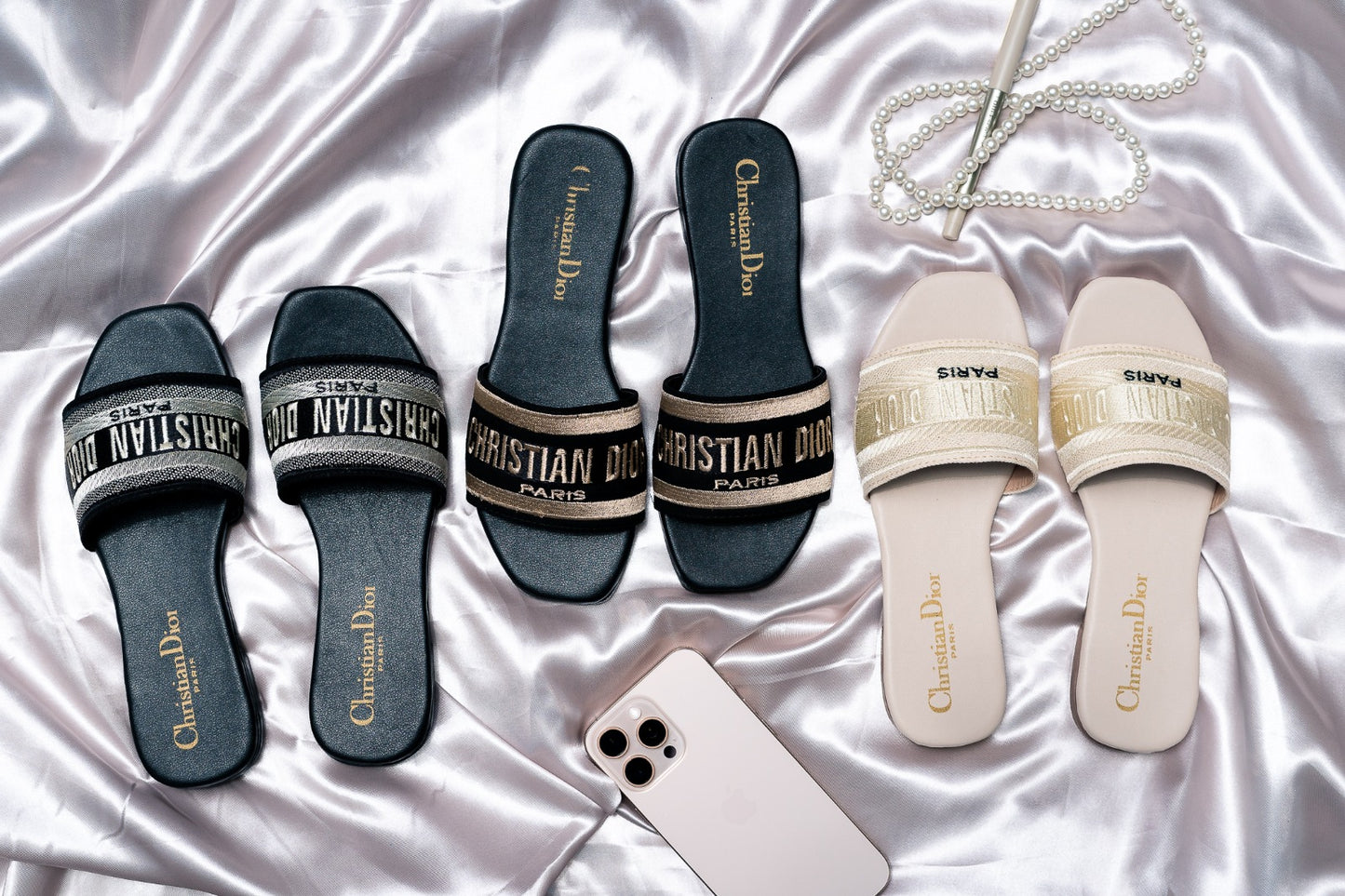 SANDALIA PLANA DIOR