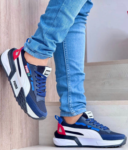 Zapato deportivo Puma Racer p Caballero