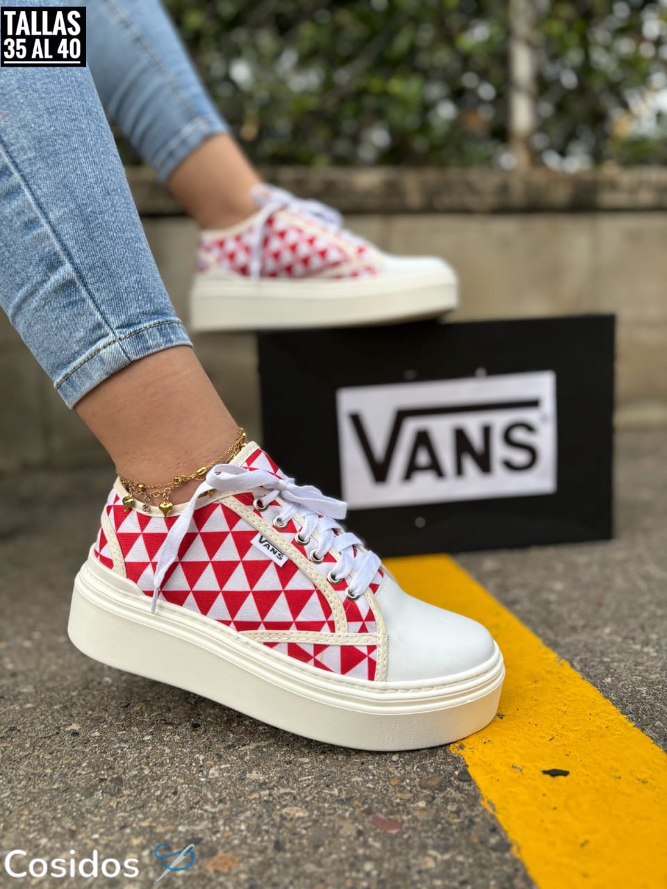 VANS SUELA ALTA CORDON