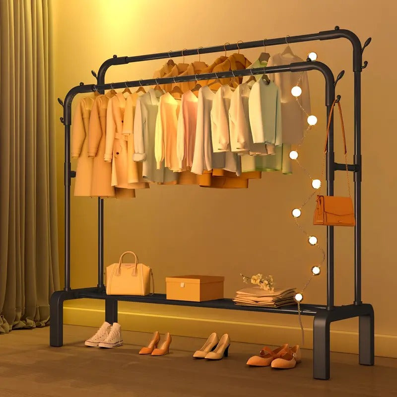 Organizador de Ropa de Piso 2 Niveles