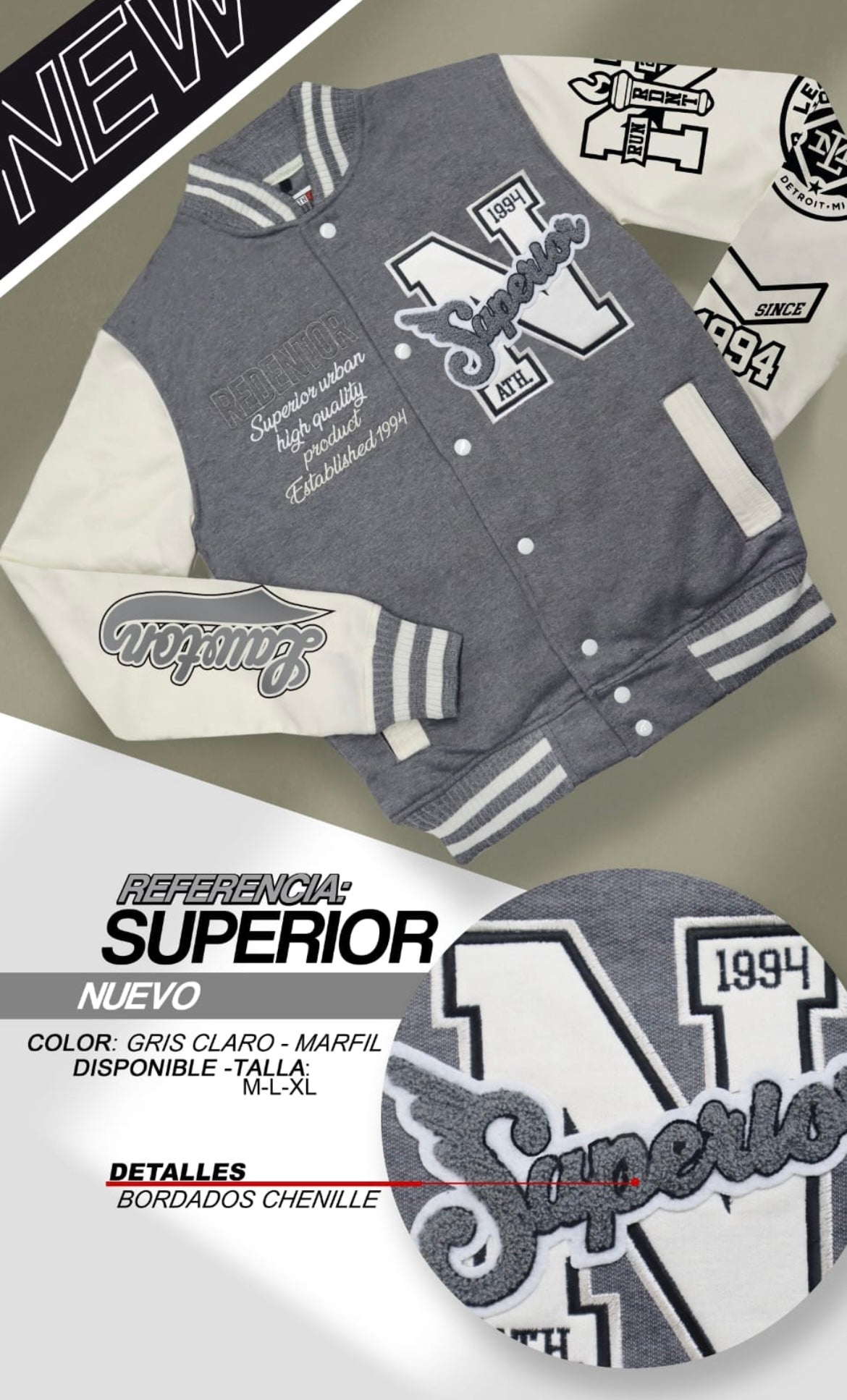 R85 Beisbolera para hombre