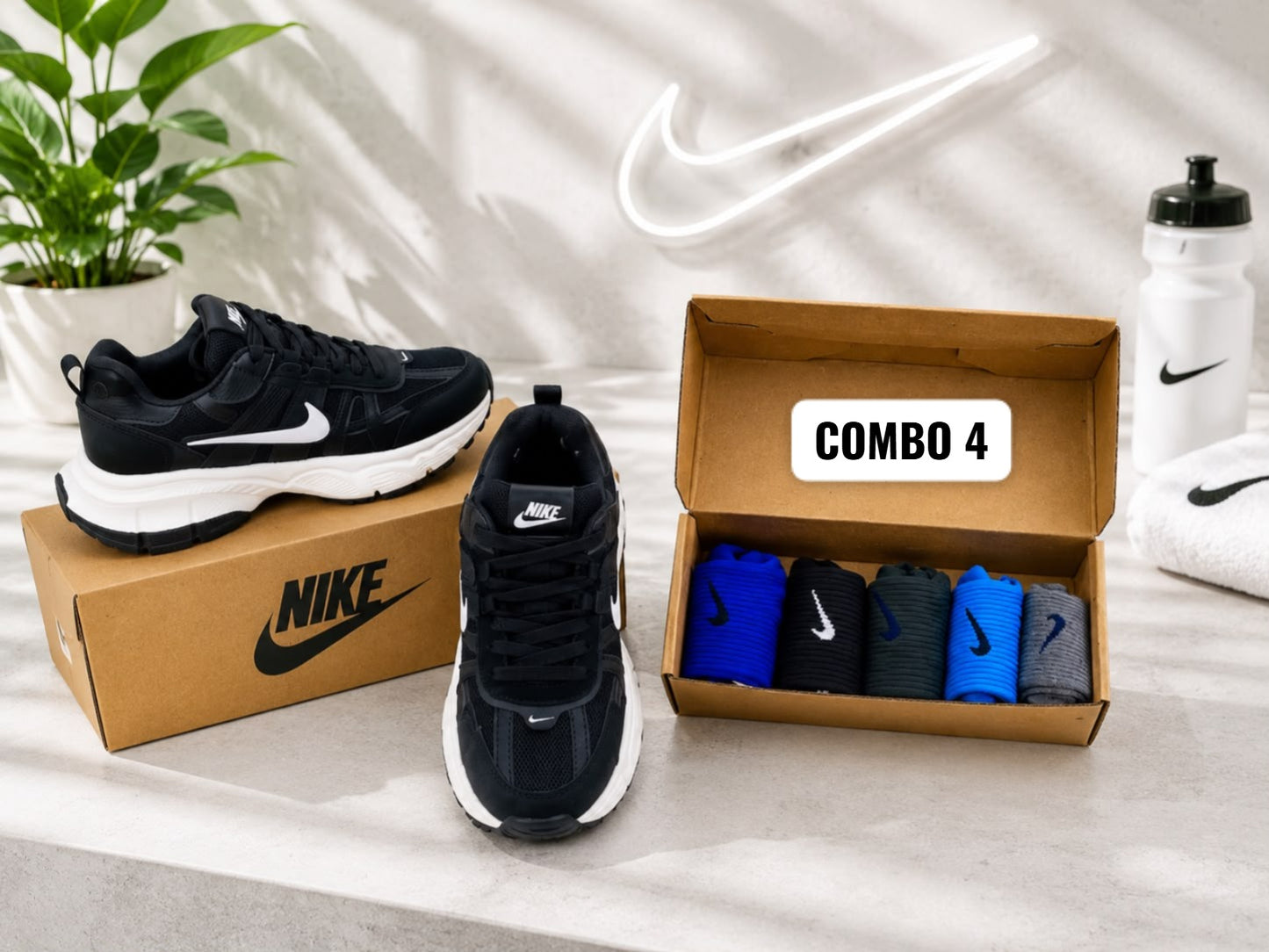 ZAPATOS DEPORTIVOS NIKE DAMA + MEDIAS