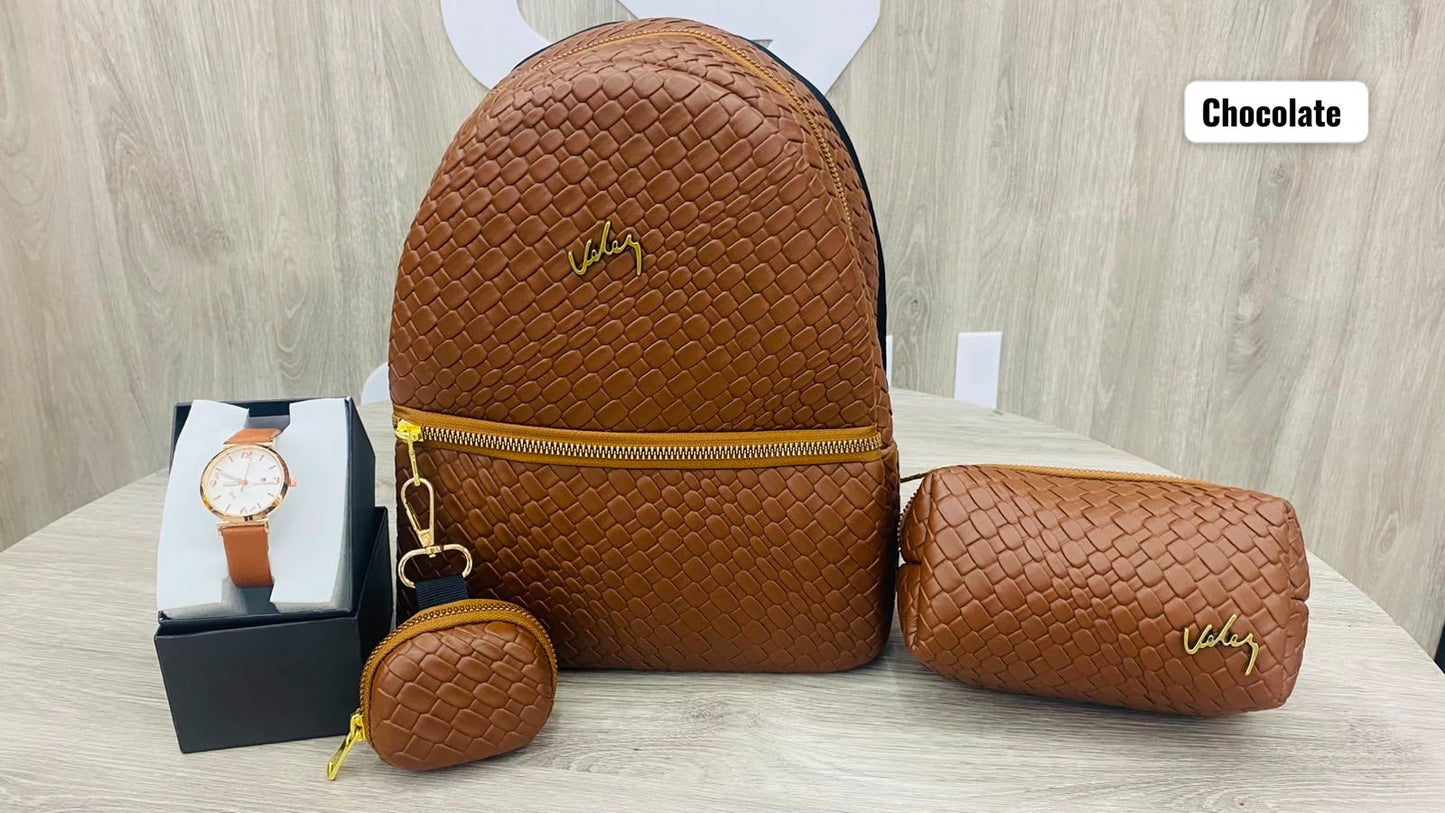 MORRAL CHARLOTTE + RELOJ OBSEQUIO DAMA