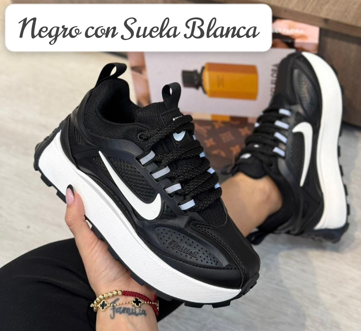 Tenis Suela Alta N002 BAI 2025 Dama