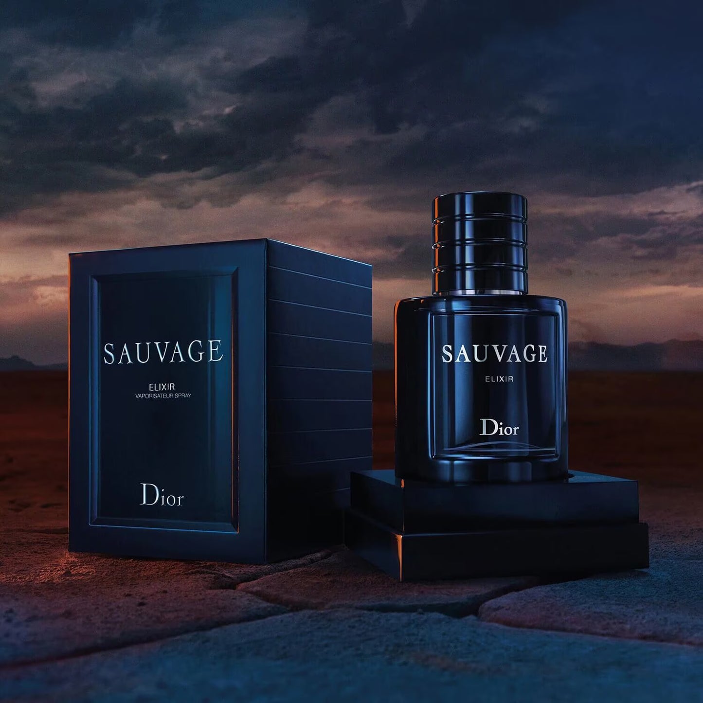 1PERFUME SAUVAGE EXILIR EN CAJA