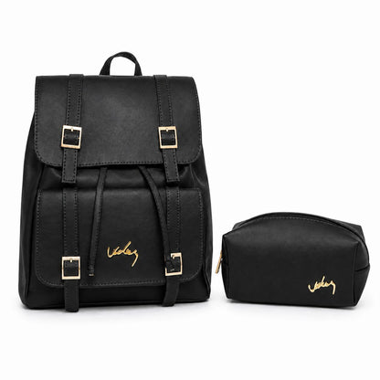 🎒MORRAL & COSMETIQUERA 👝 VLZ 🤎💛🖤